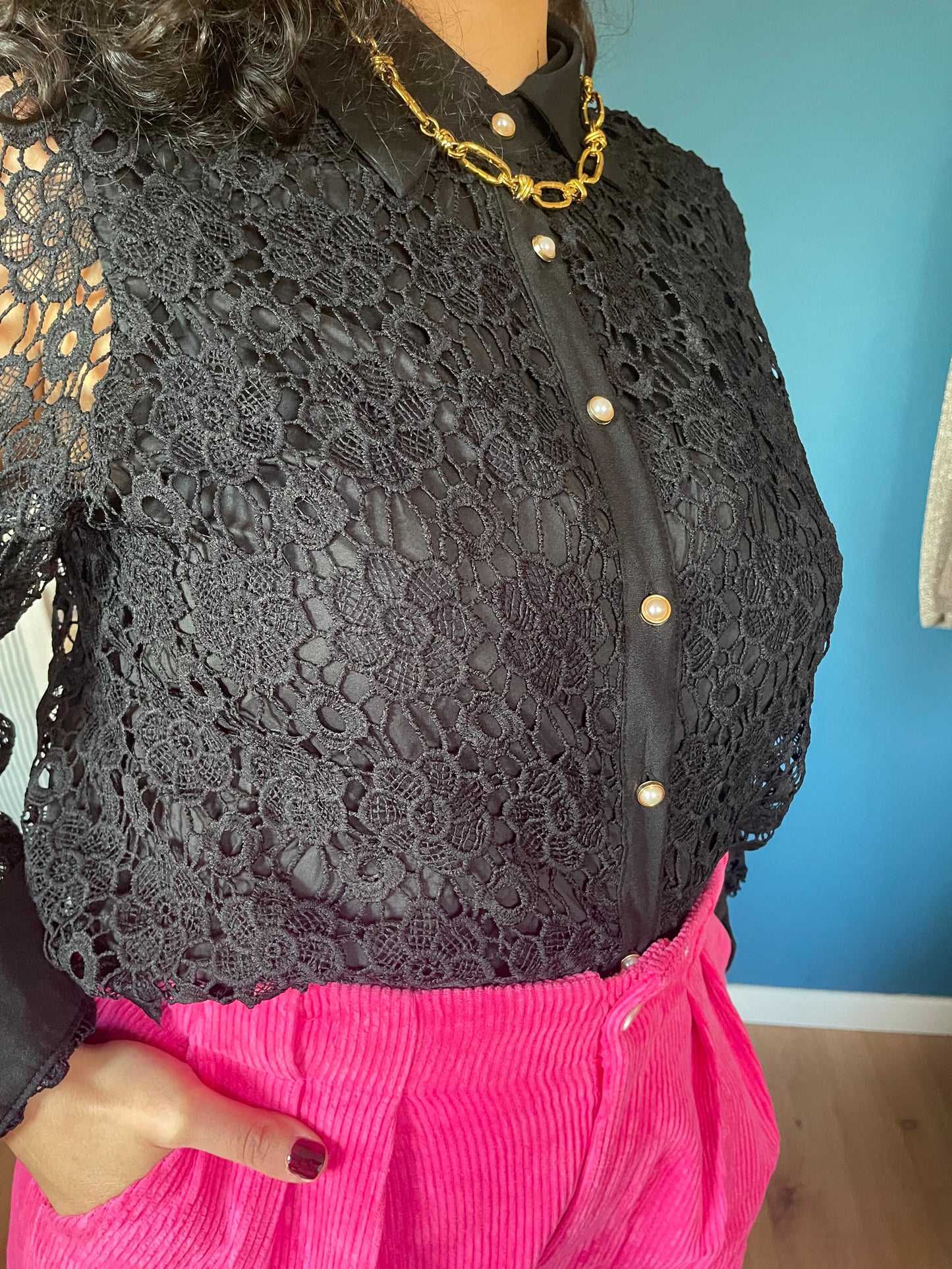 CHEMISE BRODERIE ANGLAISE